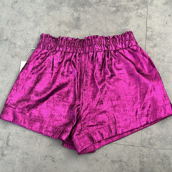 A New Day Metallic Shorts NWOT - Picture 2 of 5